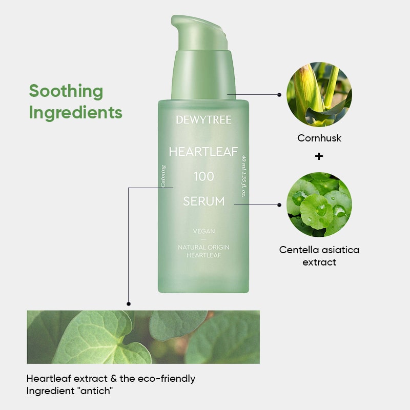 Dewytree Heartleaf 100 Serum - 40ml