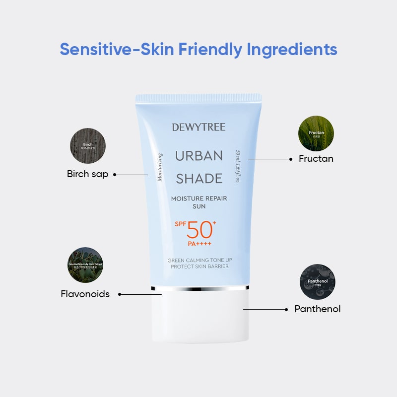 Dewytree Urban Shade Moisture Repair Sunscreen SPF 50+ PA++++ - 50ml
