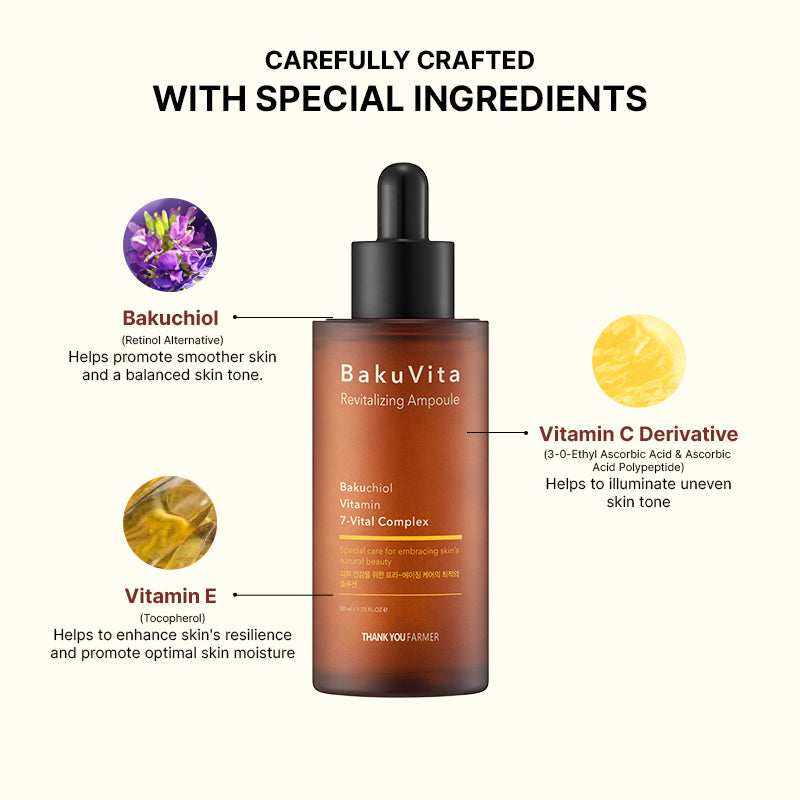 Thank You Farmer Bakuvita Revitalizing Ampoule - 50ml