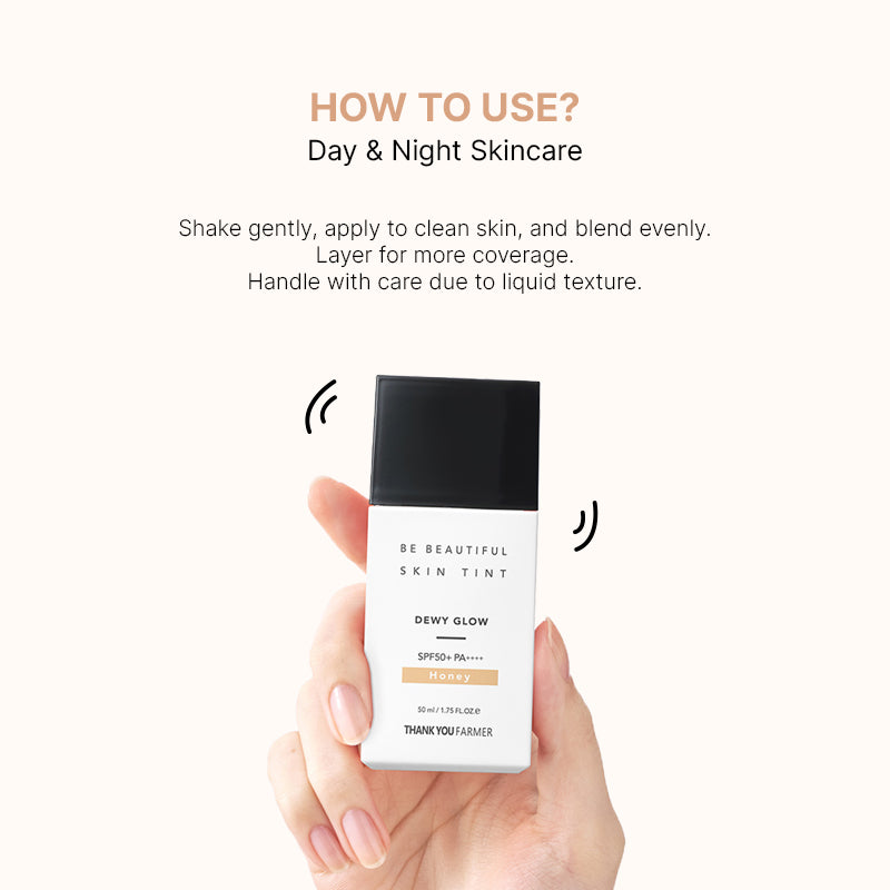 Thank You Farmer Be Beautiful Skin Tint Honey - 50ml