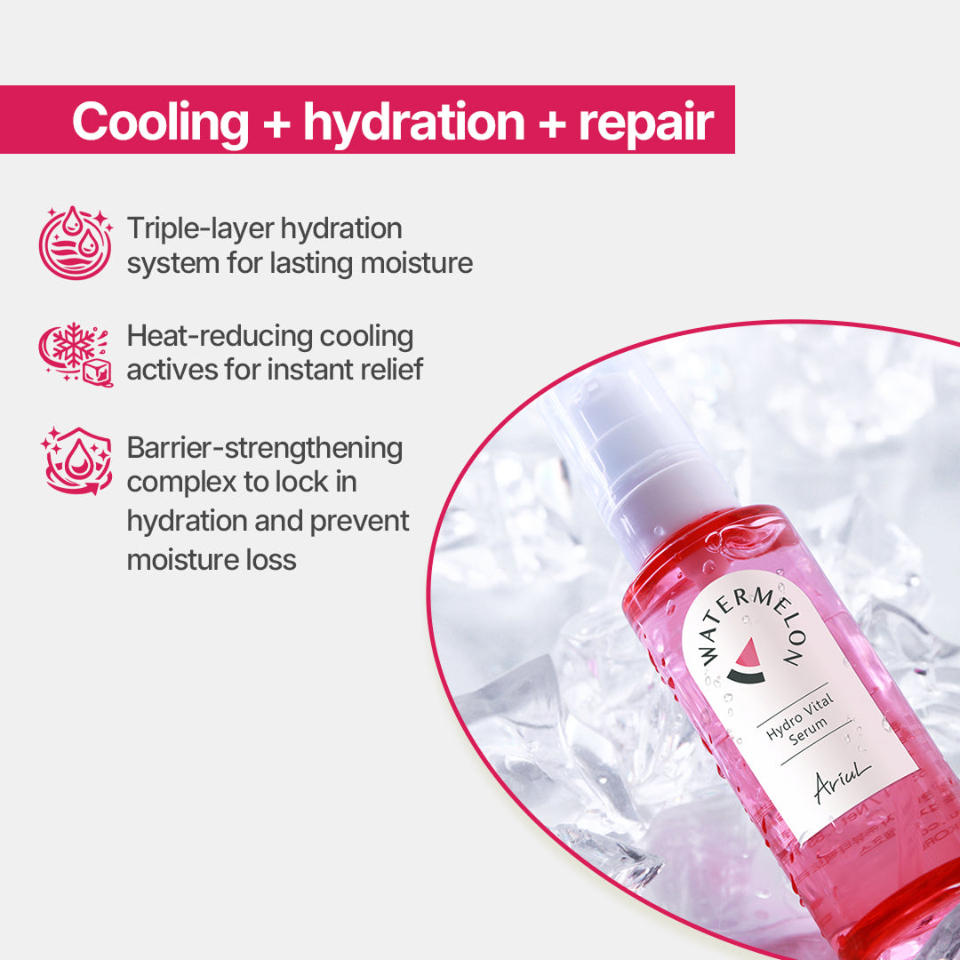 Ariul Watermelon Hydro Vital Serum - 55ml