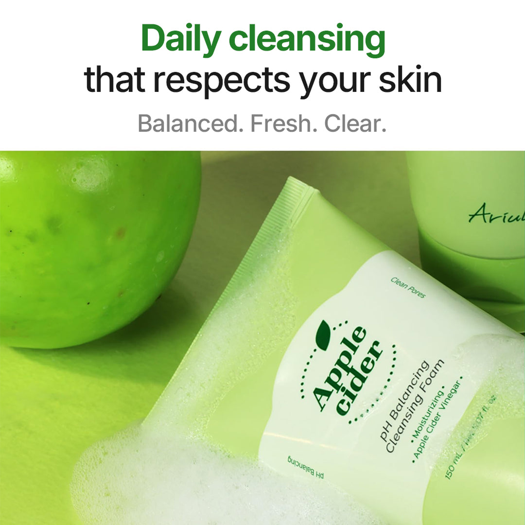 Ariul Apple Cider pH Balancing Cleansing Foam - 150ml