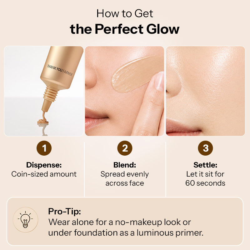 Thank You Farmer Sun Project Glow Sun Essence SPF30 PA++ 40ml