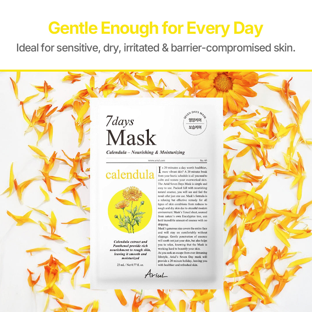 Ariul 7days Mask Calendula P - 23ml