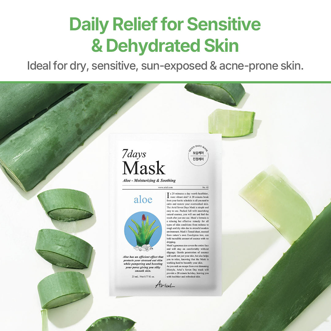 Ariul 7days Mask Aloe H - 23ml