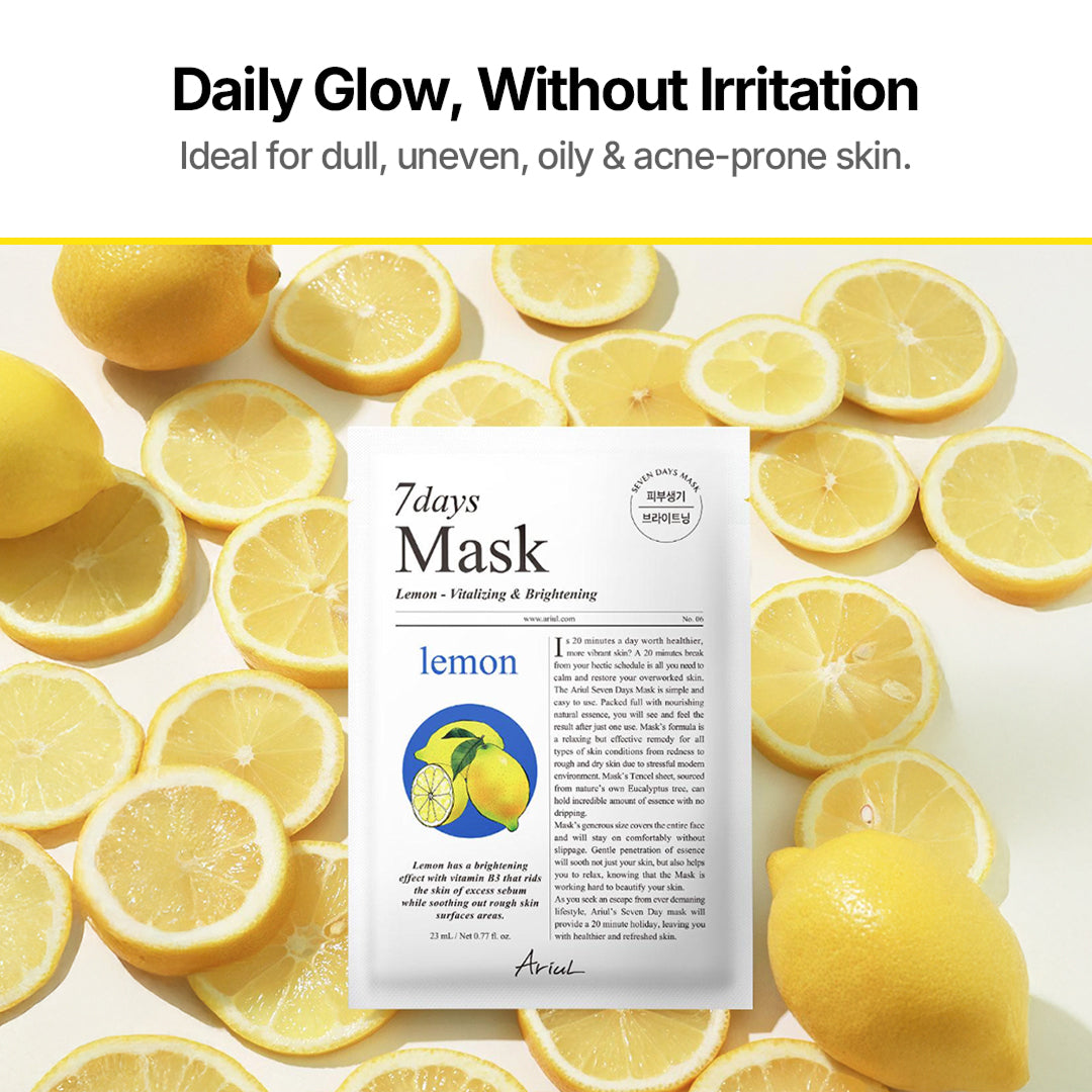 Ariul 7days Mask Lemon C - 23ml