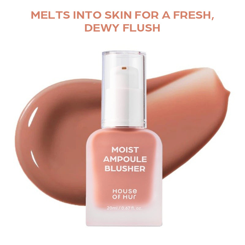 House of Hur Moist Ampoule Blusher 01 Nude Beige 10ml, 20ml