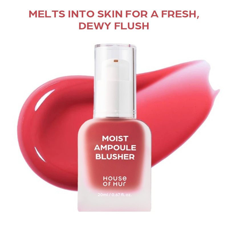 House of Hur Moist Ampoule Blusher 02 Deep Plum 10ml, 20ml