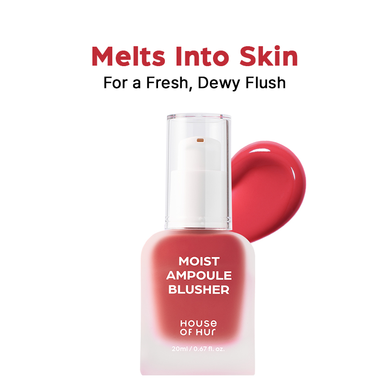 House of Hur Moist Ampoule Blusher 02 Deep Plum 10ml, 20ml
