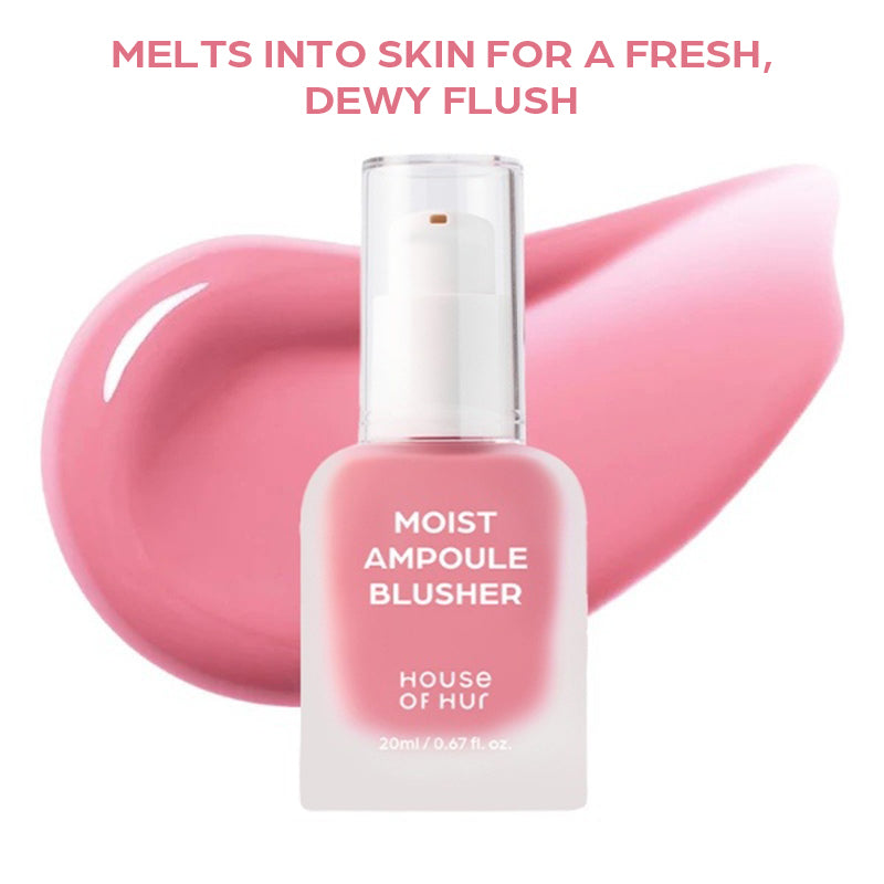 House of Hur Moist Ampoule Blusher 06 Cherry Blossom 10ml, 20ml
