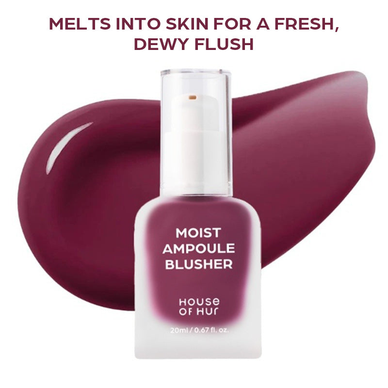 House of Hur Moist Ampoule Blusher 08 Berry Purple 10ml, 20ml