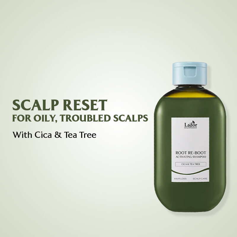Lador Root Re-Boot Activating Shampoo (Cica & Tea Tree) 300ml