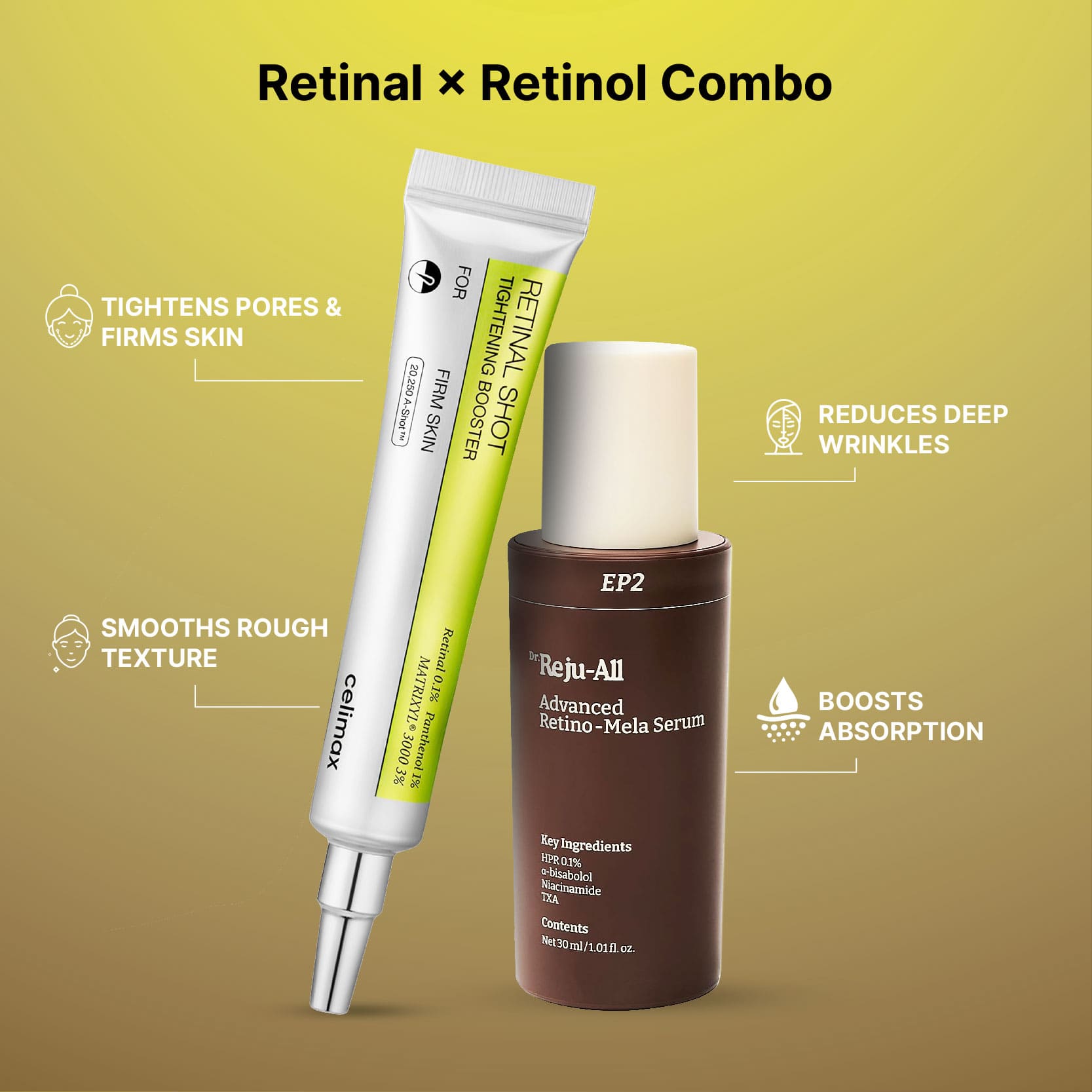 Retinal × Retino Combo