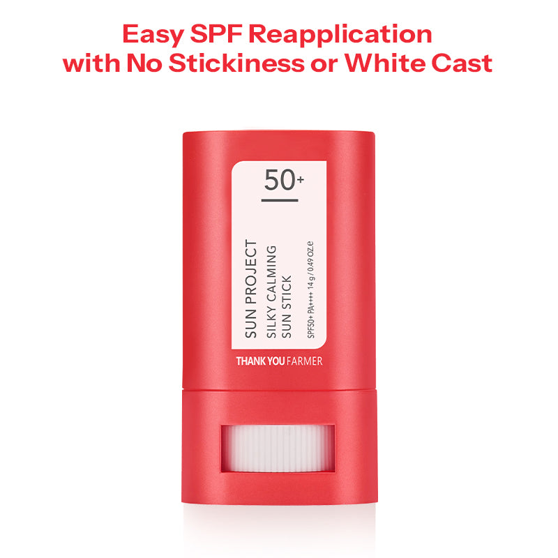 Thank You Farmer Sun Project Silky Calming Sun Stick SPF50+ PA++++ - 14gms