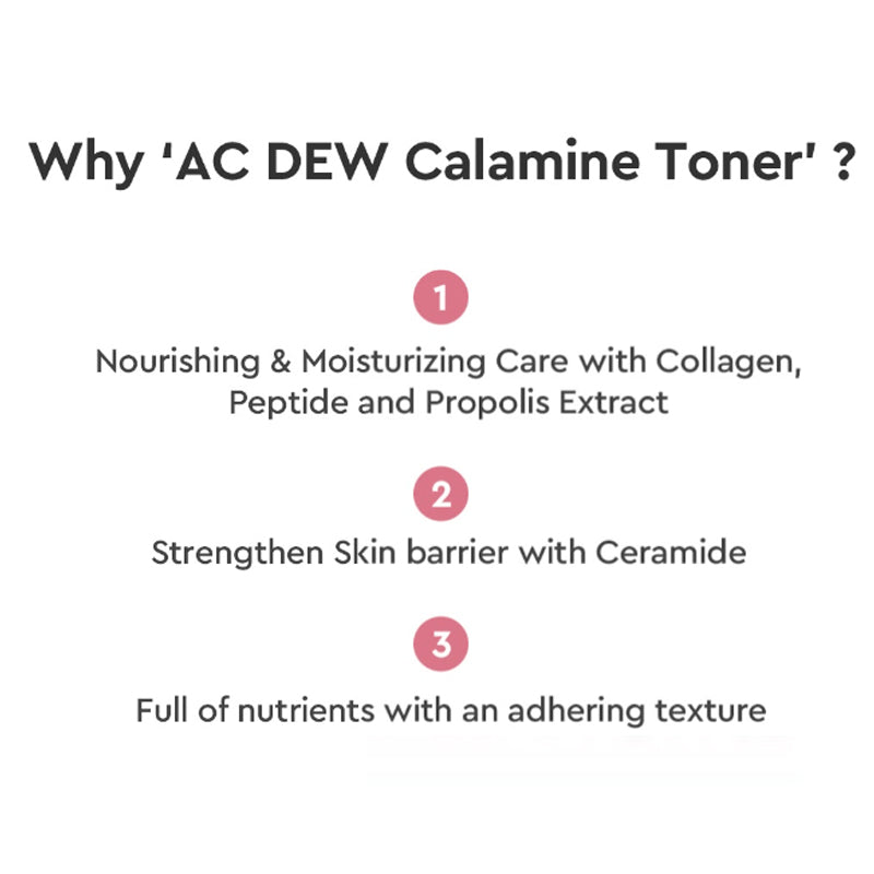 Dewytree The Clean Lab AC Dew Calamine Toner