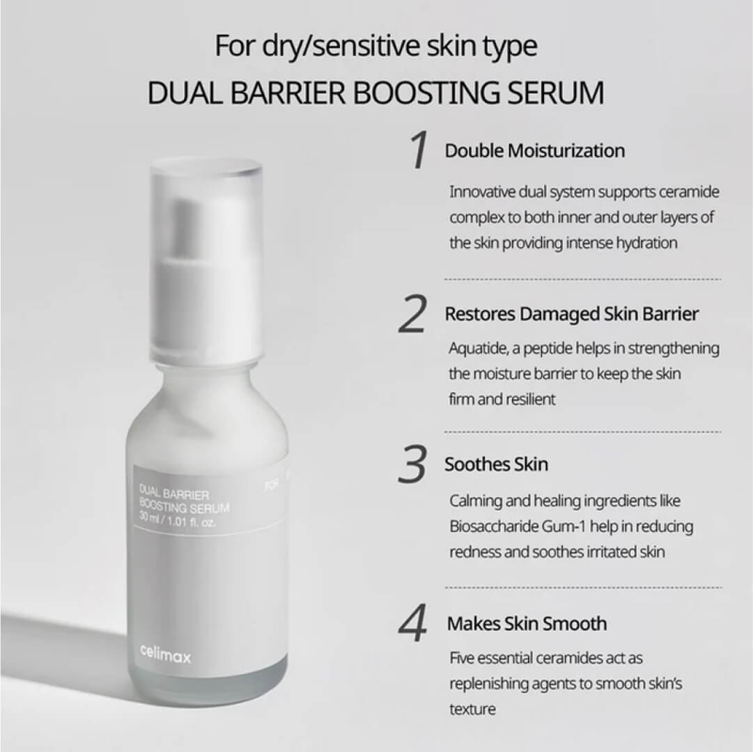 Celimax Dual Barrier Boosting Serum - 30ml