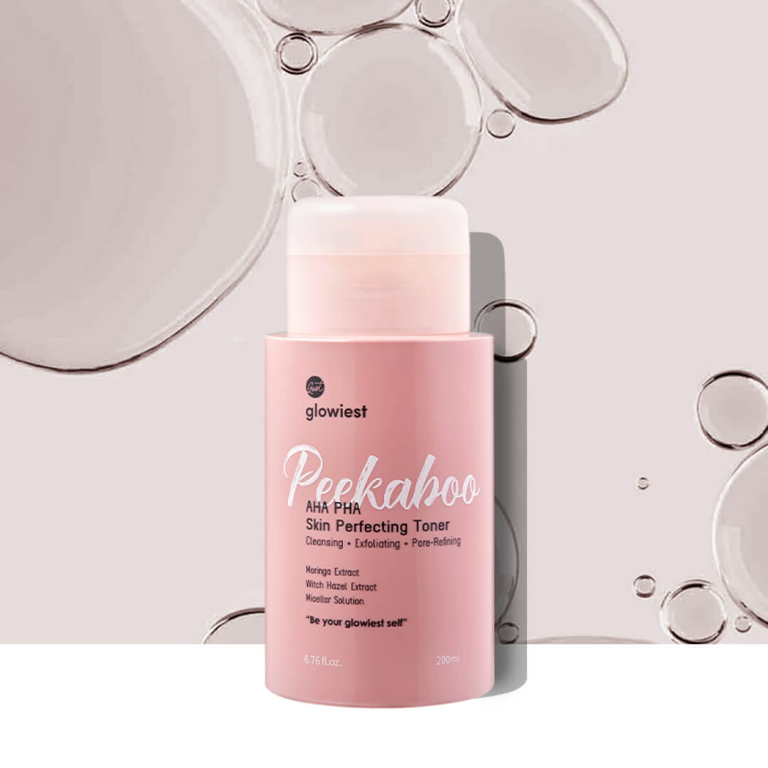 glowiest Peekaboo AHA PHA Skin Perfecting Face Toner - 200ml