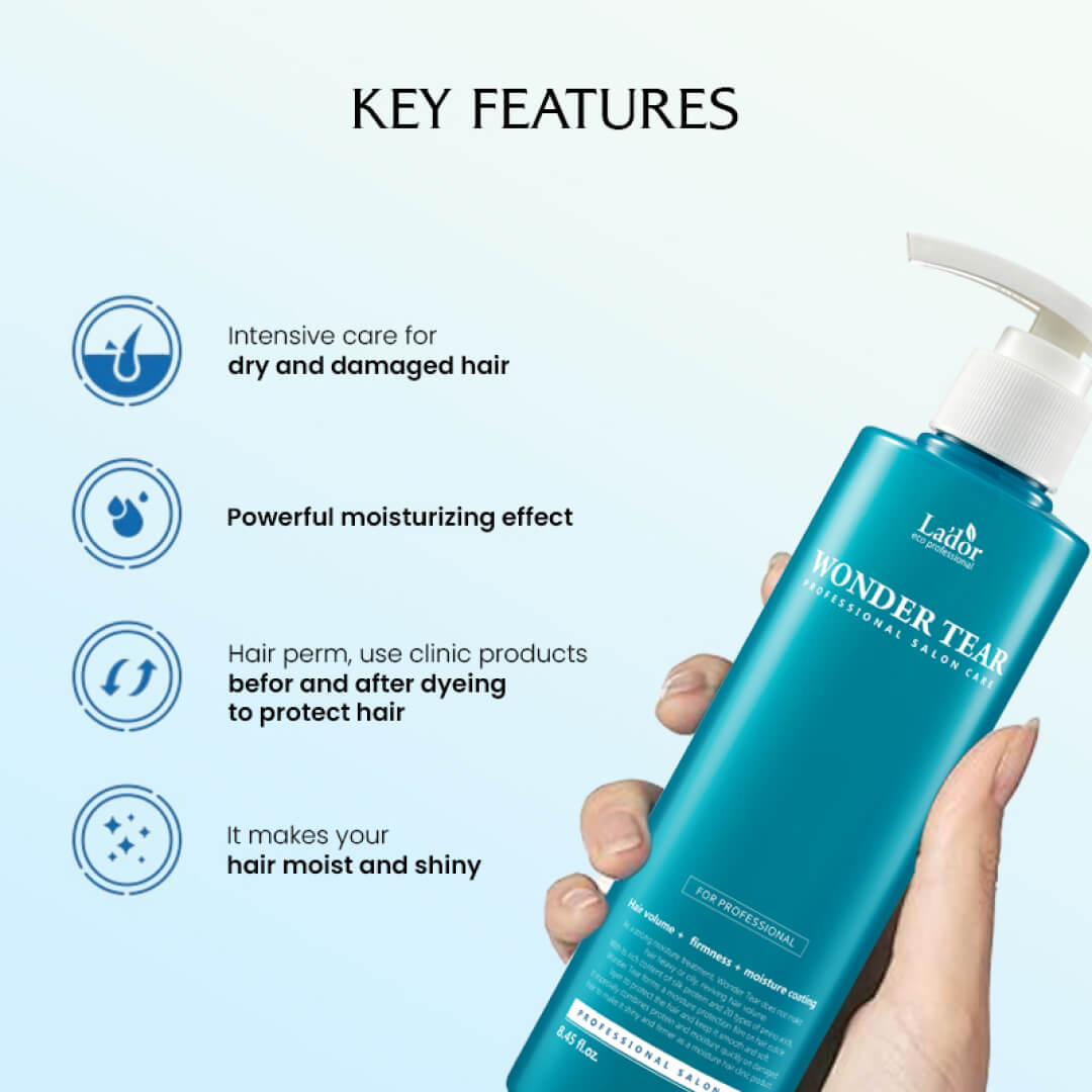 Lador Wonder Tear (50 Seconds Moisture Bonding Clinic Treatment) - 250ml