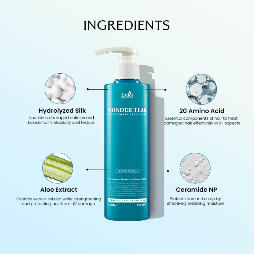 Lador Wonder Tear (50 Seconds Moisture Bonding Clinic Treatment) - 250ml