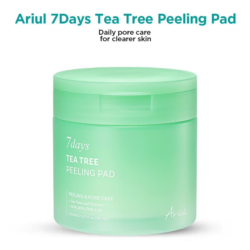 Ariul 7Days Tea Tree Peeling Pad - 150ml/ 70pads