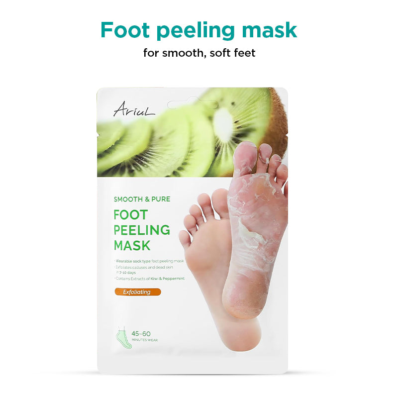 Ariul Smooth & Pure Foot Peeling Mask Exfoliating (Kiwi) 34g