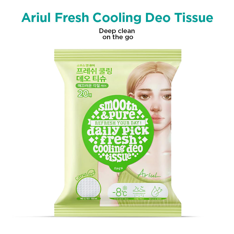 Ariul Smooth & Pure Fresh Cooling Deo Tissue