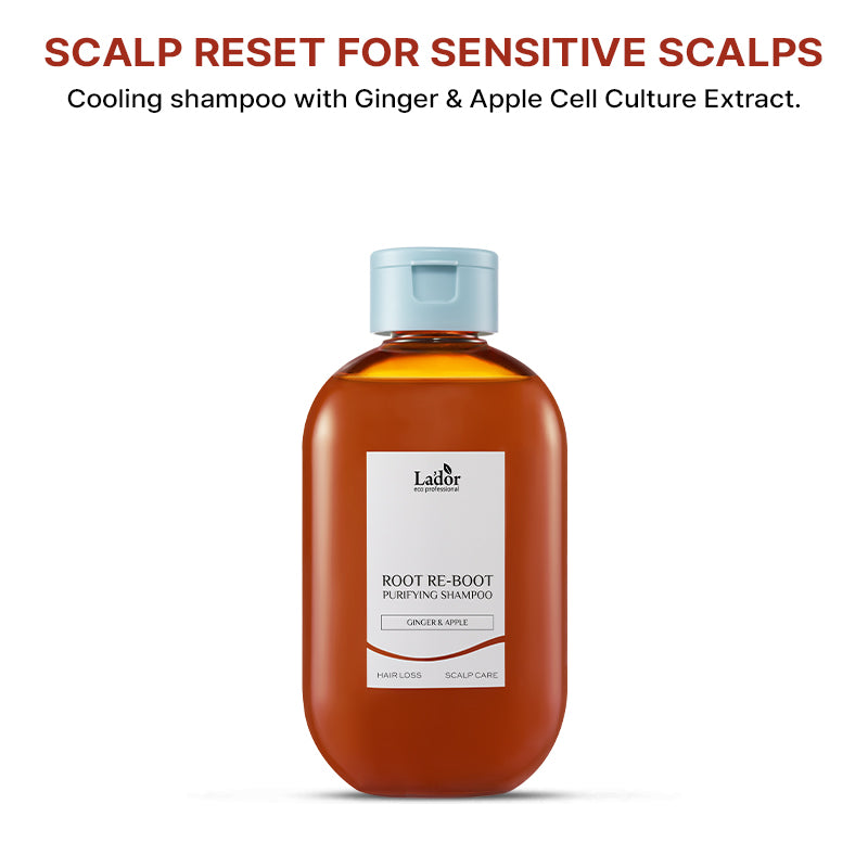 Lador Root Re-Boot Purifying Shampoo (Ginger & Apple) 300ml