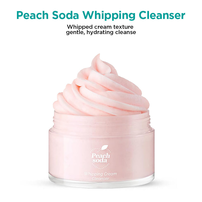 Ariul Peach Soda Whipping Cream Cleanser 100ml