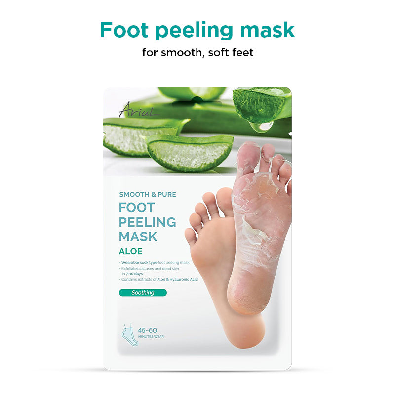 Ariul Smooth & Pure Foot Peeling Mask Soothing (Aloe) 34g