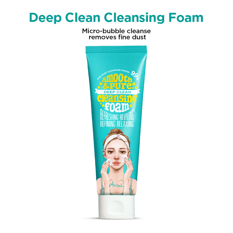 Ariul Smooth & Pure Deep Clean Cleansing Foam 120ml