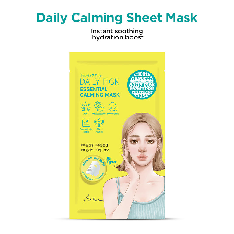 Ariul Smooth & Pure Daily Pick Essential Calming Mask 20ml