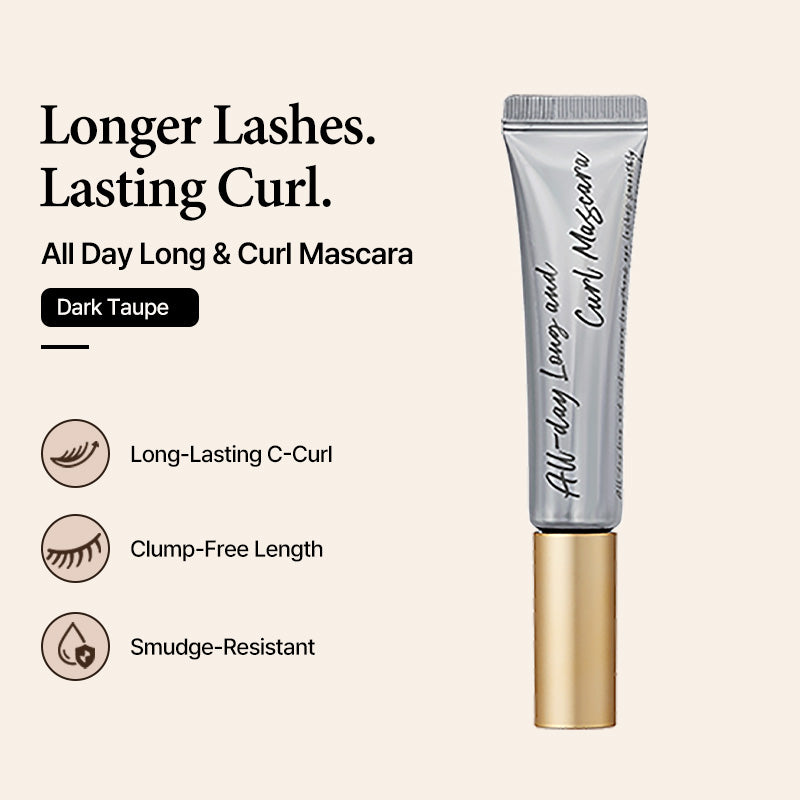 Milktouch All Day Long And Curl Mascara Dark Taupe