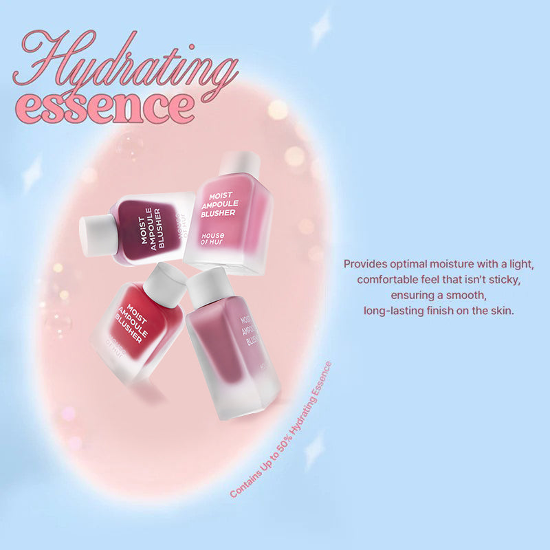 House of Hur Moist Ampoule Blusher 06 Cherry Blossom 10ml, 20ml