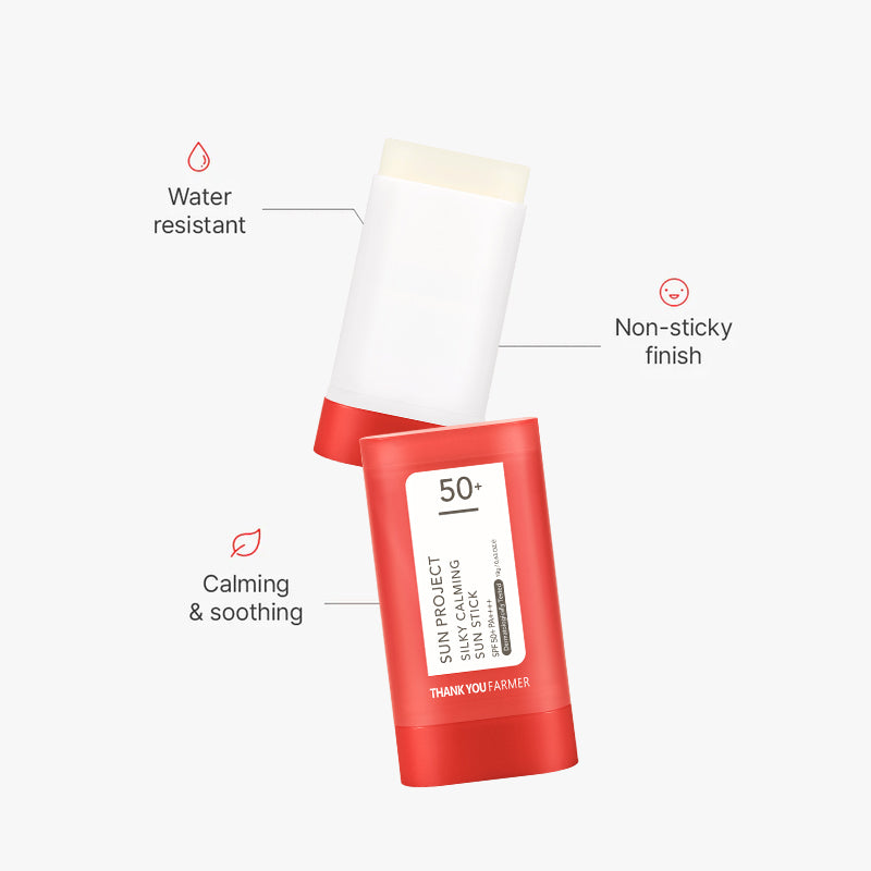 Thank You Farmer Sun Project Silky Calming Sun Stick SPF50+ PA++++ - 18gms