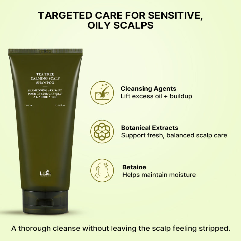 Lador Tea Tree Calming Scalp Shampoo 330ml