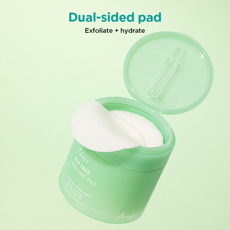 Ariul 7Days Tea Tree Peeling Pad - 150ml/ 70pads