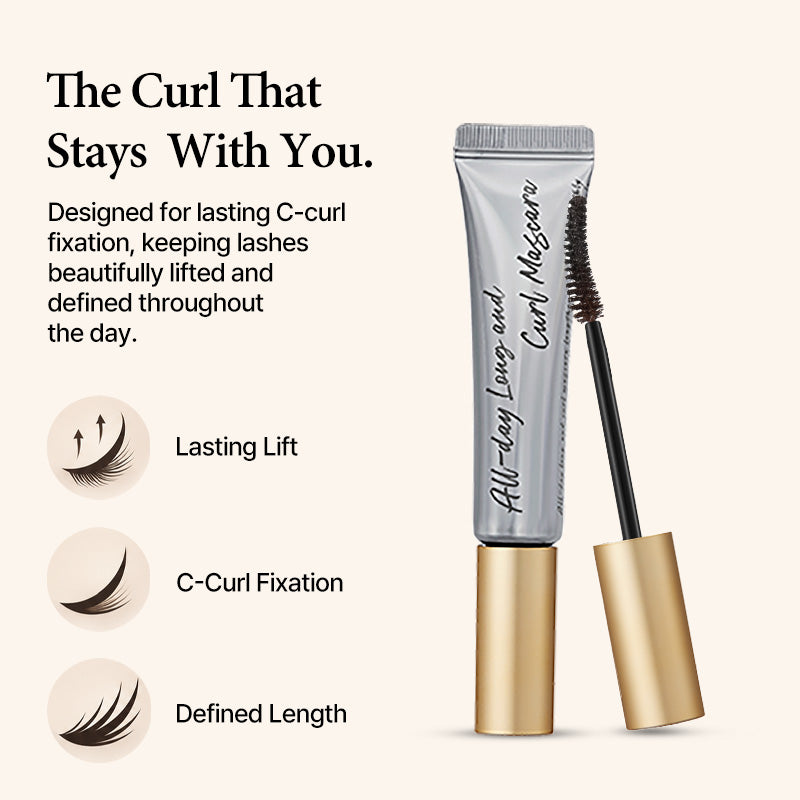 Milktouch All Day Long And Curl Mascara Dark Taupe