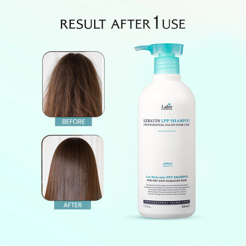 Lador Keratin LPP Shampoo - 530ml