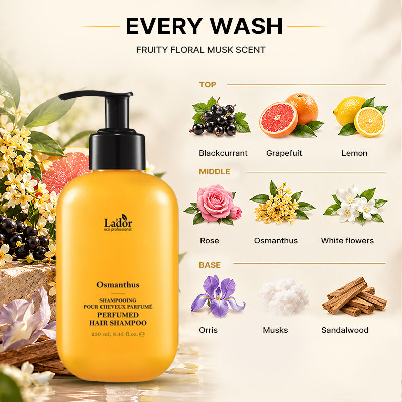 Lador Perfumed Hair Shampoo (Osmanthus)