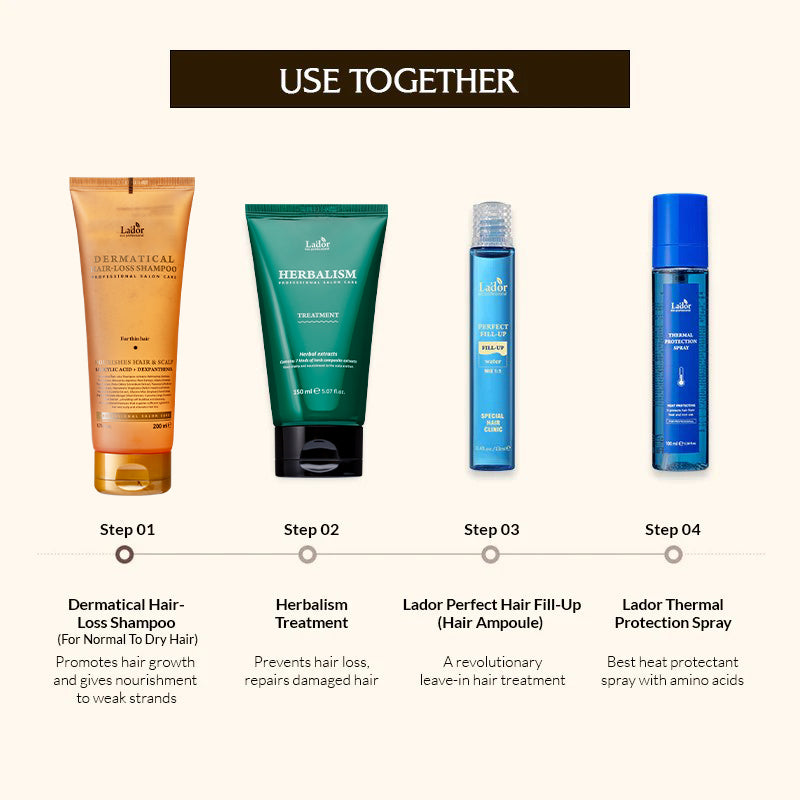 Lador Dermatical Hair- Loss Shampoo (For Thin Hair) - 200ml