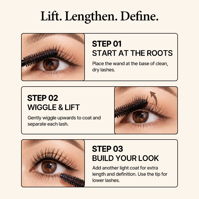 Milktouch All Day Long And Curl Mascara Dark Taupe