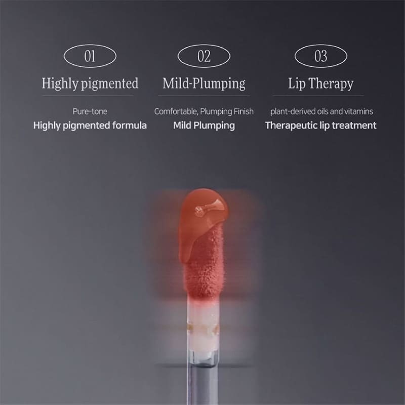 Dinto Deep-Kissed Plumping Lip Enamel 152 Clock Tower 4ml