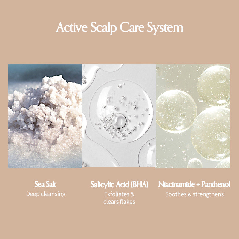 Growus Sea Salt Therapy Scalp Scaler 120g