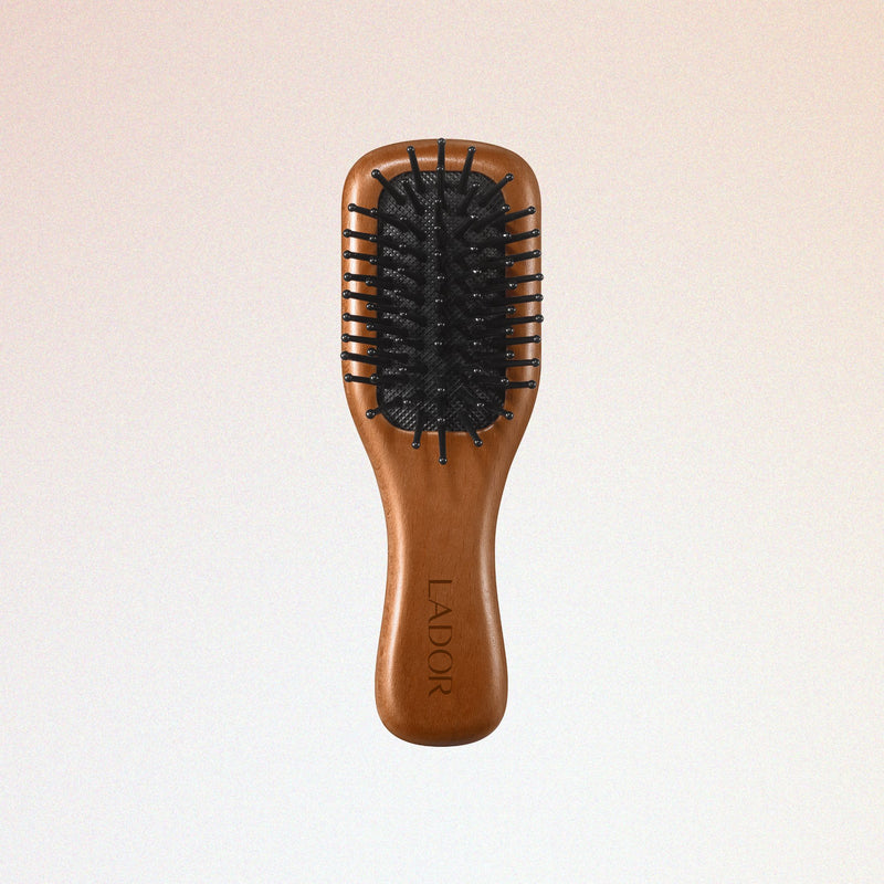 Lador Mini Wooden Paddle Brush