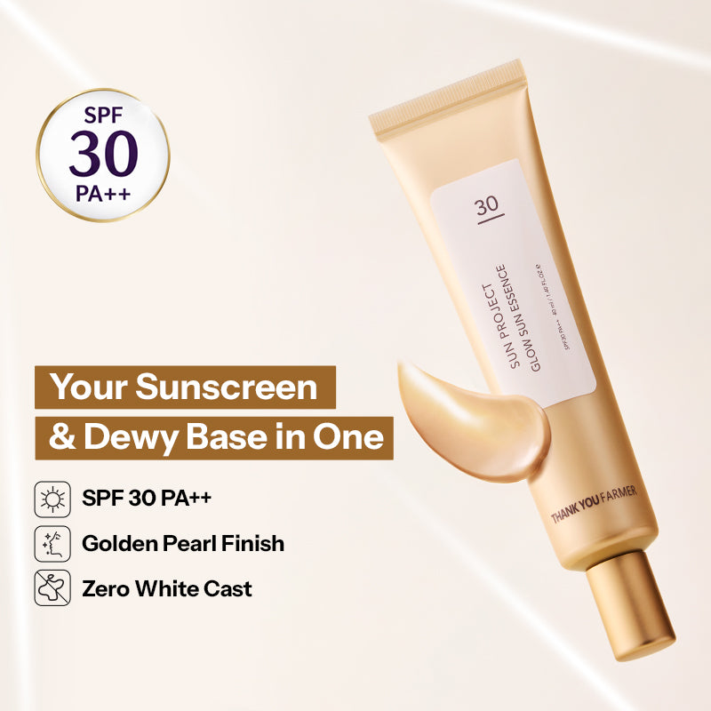 Thank You Farmer Sun Project Glow Sun Essence SPF30 PA++ 40ml