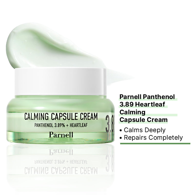 Parnell Panthenol 3.89 Heartleaf Calming Capsule Cream - 50ml