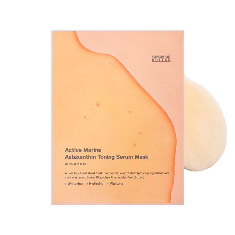 Sungboon Editor Active Marine Astaxanthin Toning Serum Mask (23ml)