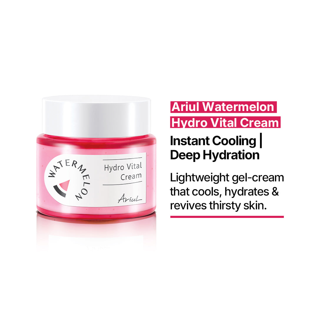 Ariul Watermelon Hydro Vital Cream - 55ml