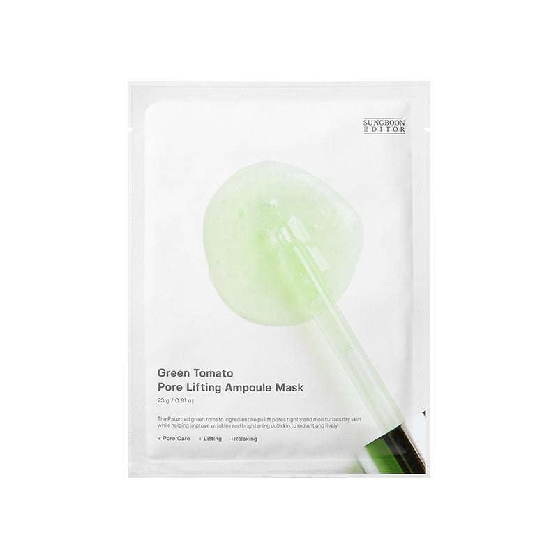 Sungboon Editor Green Tomato Pore Lifting Ampoule Mask - 23g