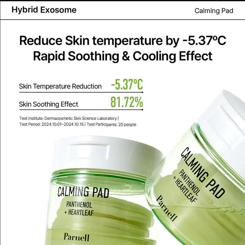 Parnell Panthenol Heartleaf Calming Pad- 170g (60 pads)